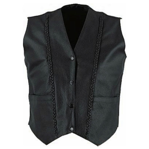 Women Leather Vest