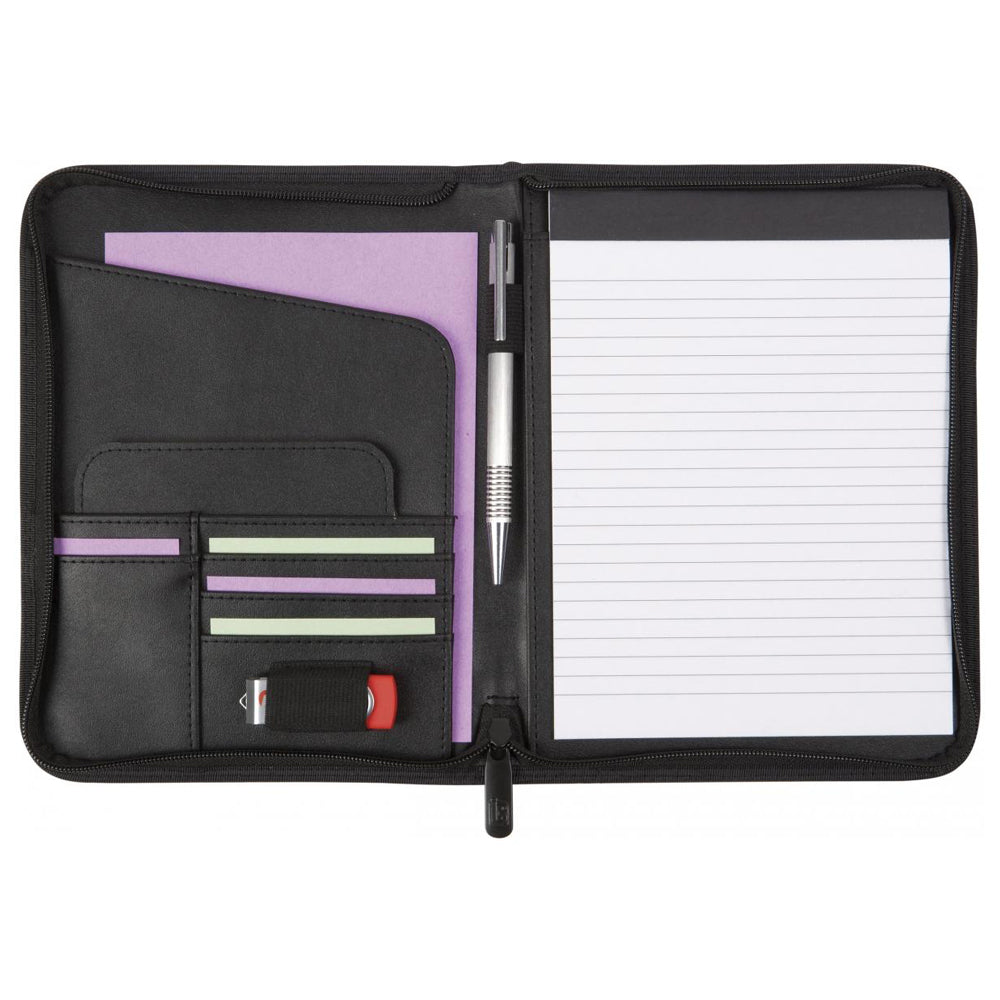 Leather A5 Zipfolio