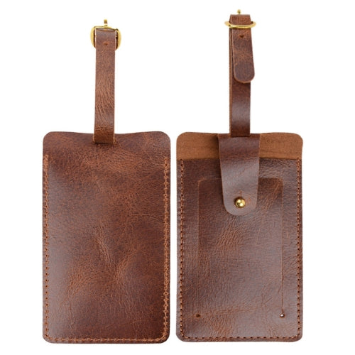 Leather Luggage Tag