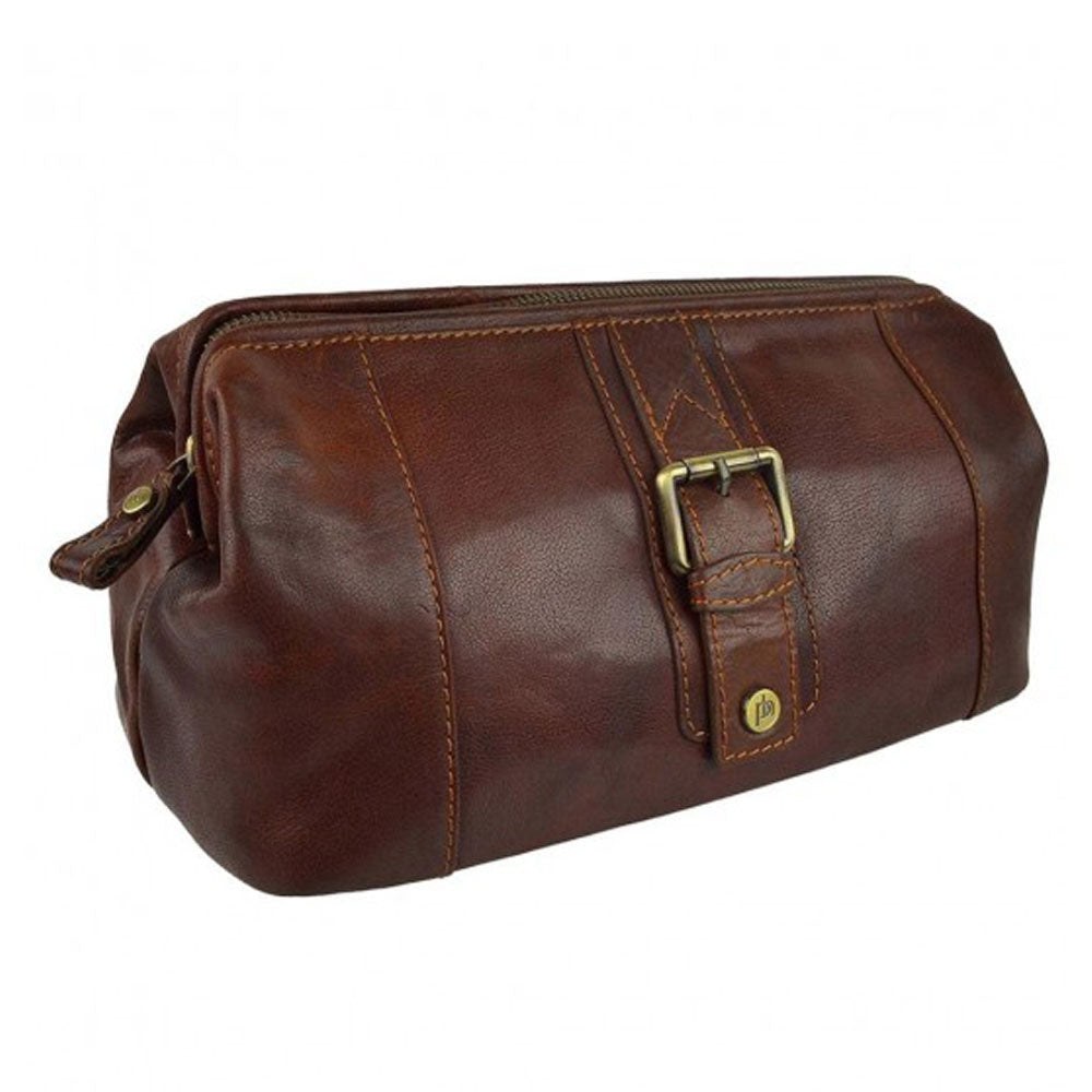 Leather Wash Bag