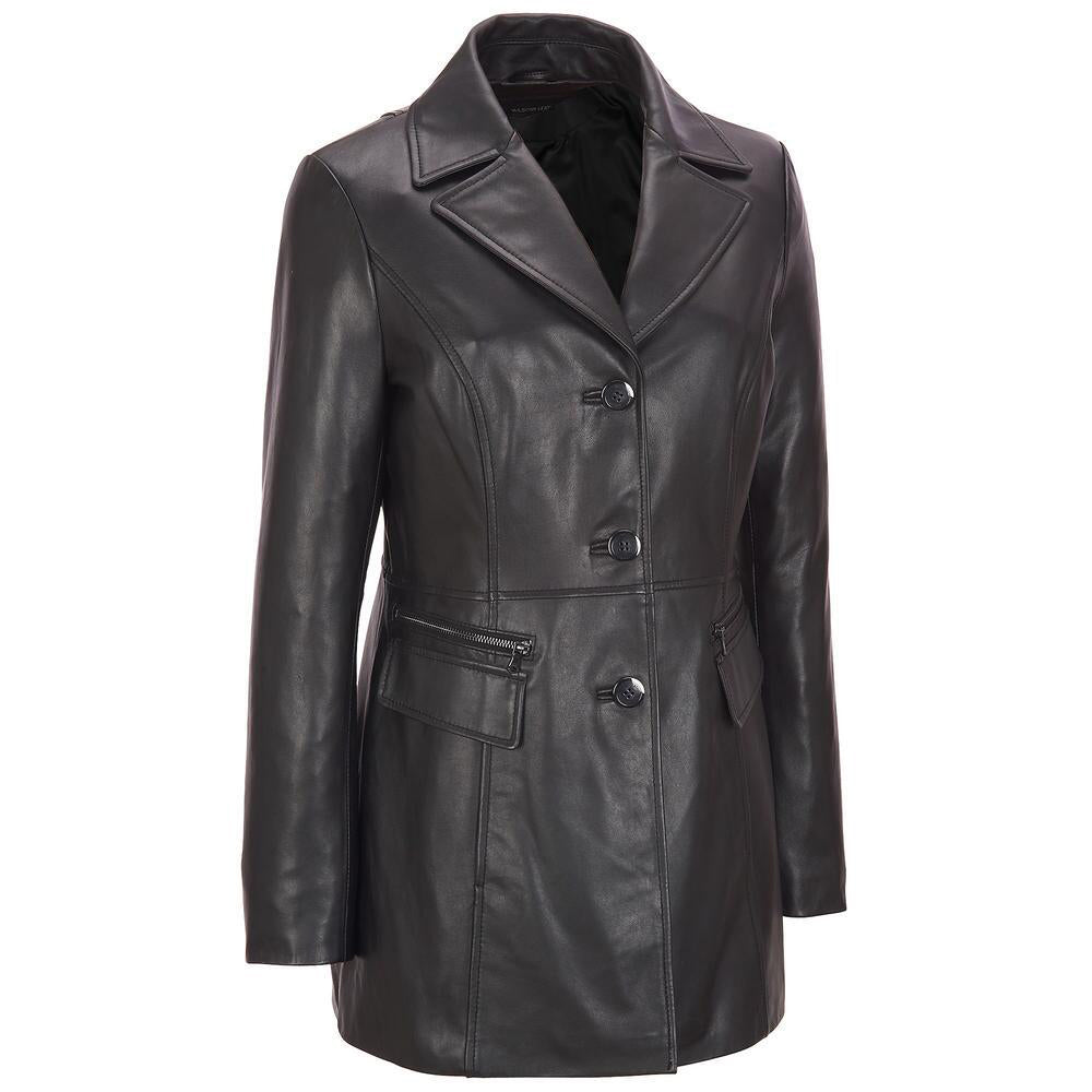 Women Leather Coat