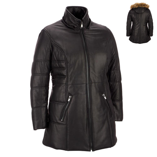 Women Leather Coat