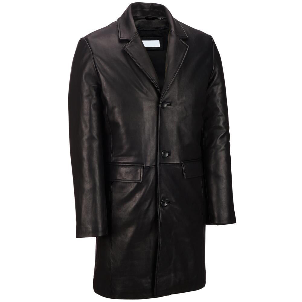 Men Leather Coat