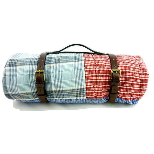 Leather Blanket Carrier