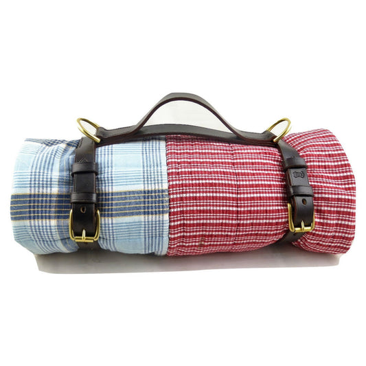 Leather Blanket Carrier