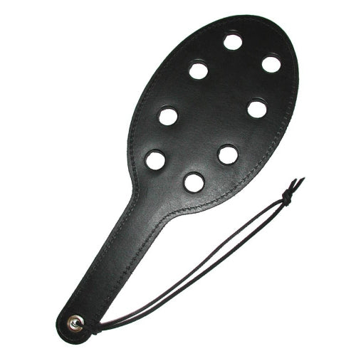 16" Rounded Leather Paddle
