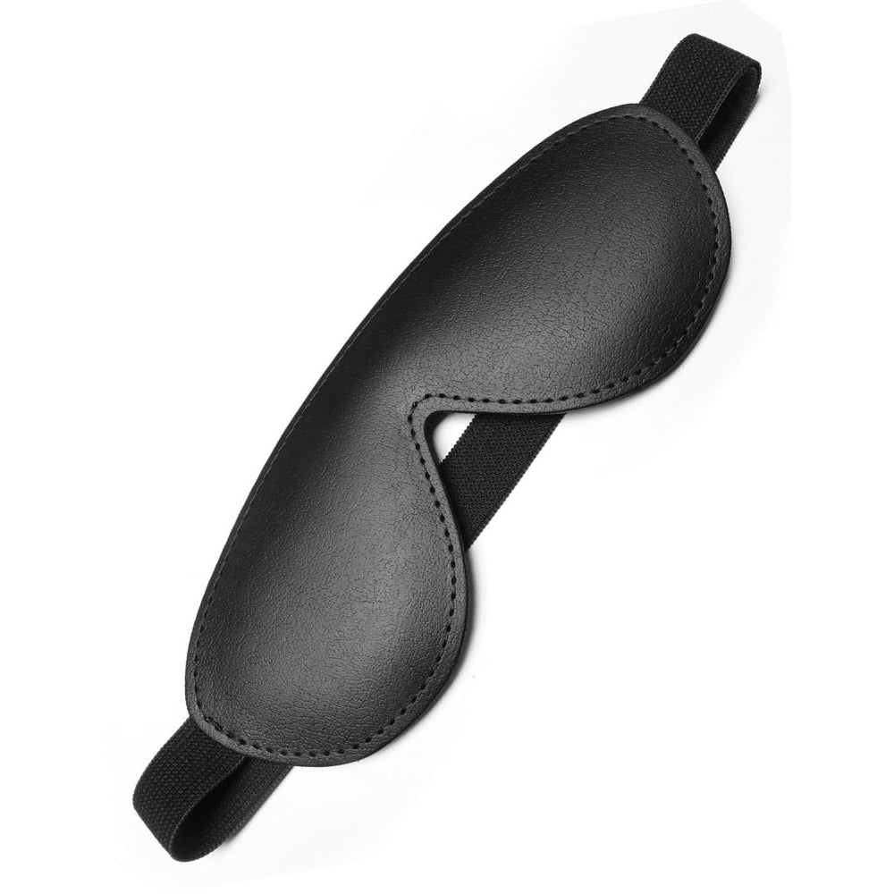 Bondage Basics Padded Leather Blindfold