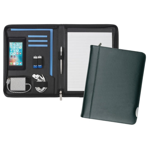 Leather A4 Zipfolio