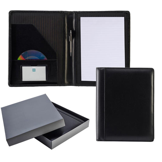 Leather A4 Folder With Strap And Calculator
