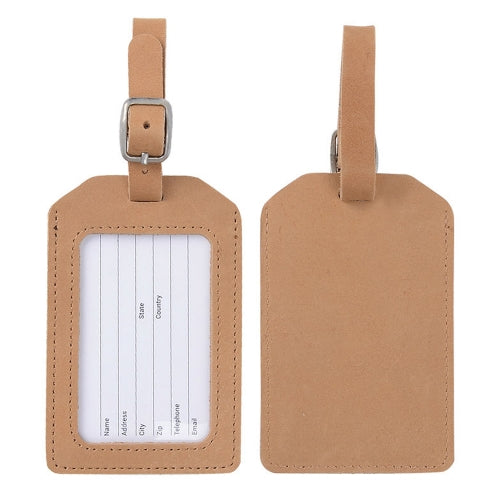 Leather Luggage Tag