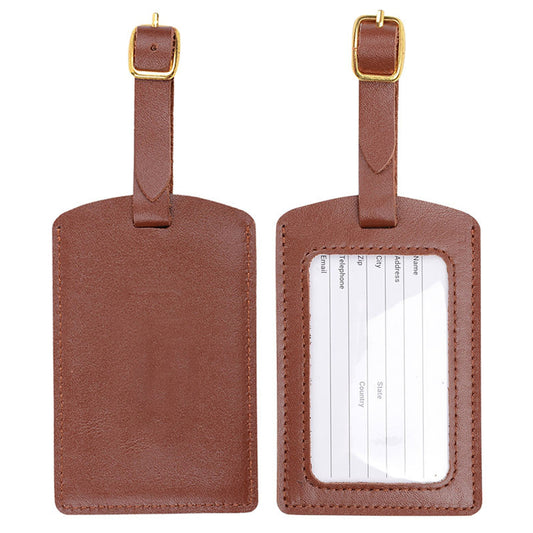 Leather Luggage Tag