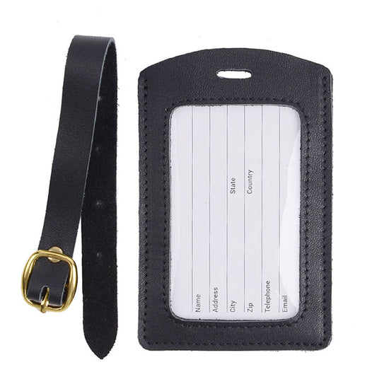 Leather Luggage Tag