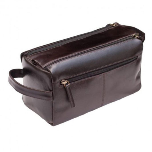 Leather Wash Bag